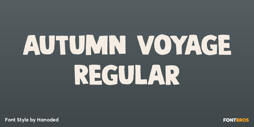 Autumn Voyage Regular Poster