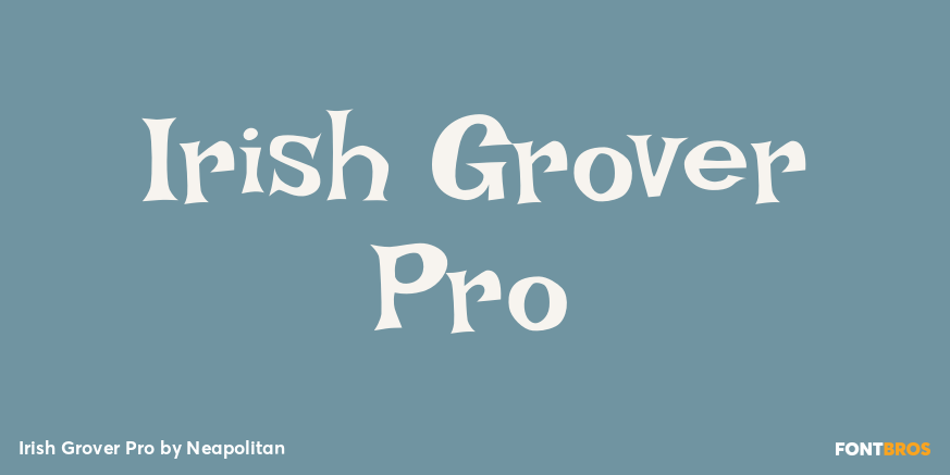 Irish Grover Pro Poster