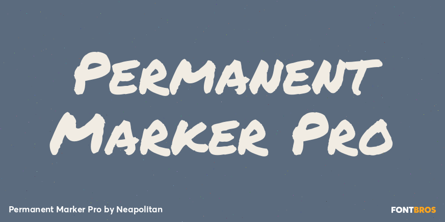 Permanent Marker Pro Poster