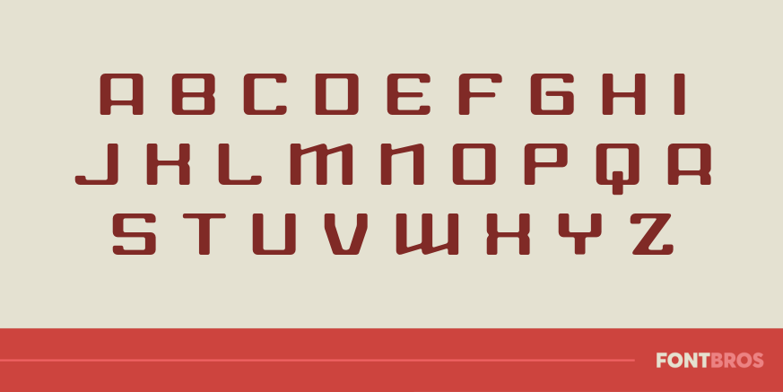 American Highway Font Poster #2