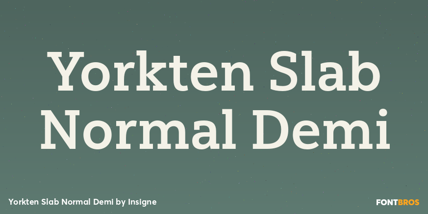 Yorkten Slab Normal Demi Poster