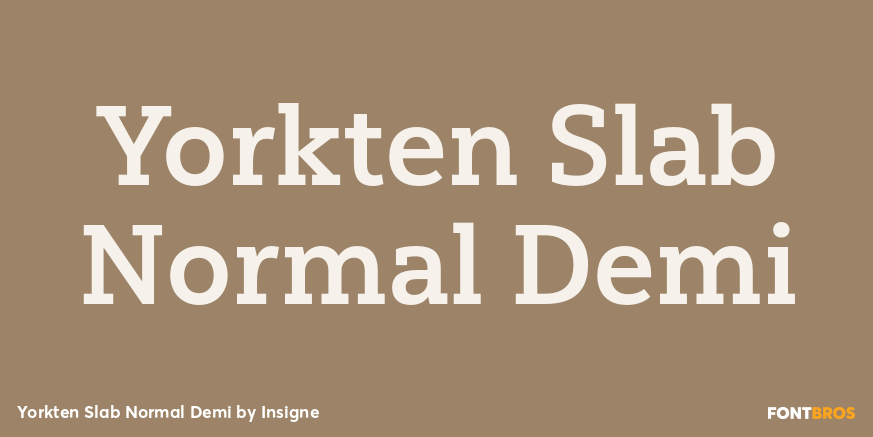 Yorkten Slab Normal Demi Poster