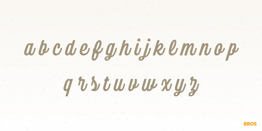 Bolton Script Bold Font Poster #1