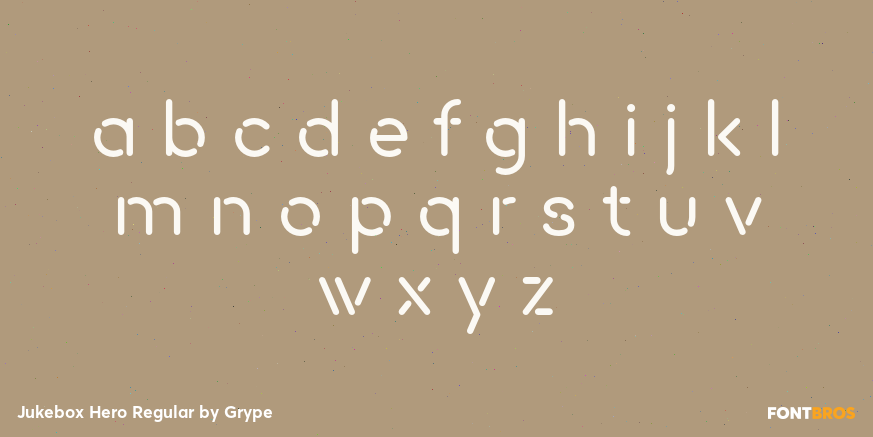 Jukebox Hero Regular Font Poster #1