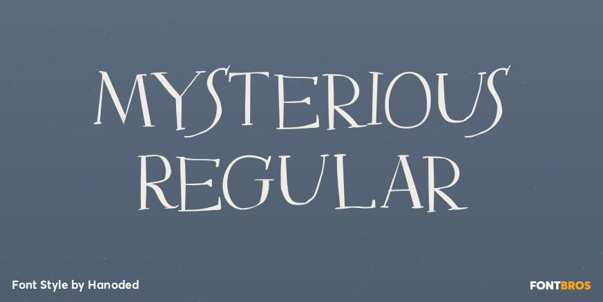 Mysterious Regular Poster