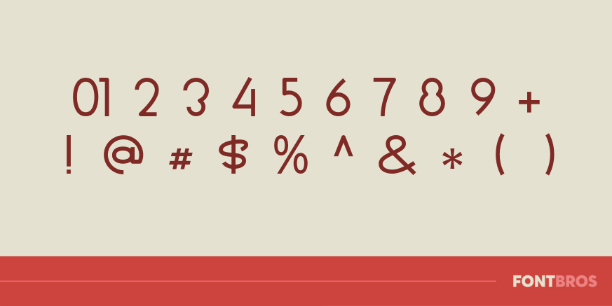 Emblem Chief Font Poster #4