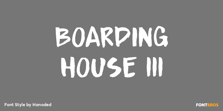 Boarding House III Poster