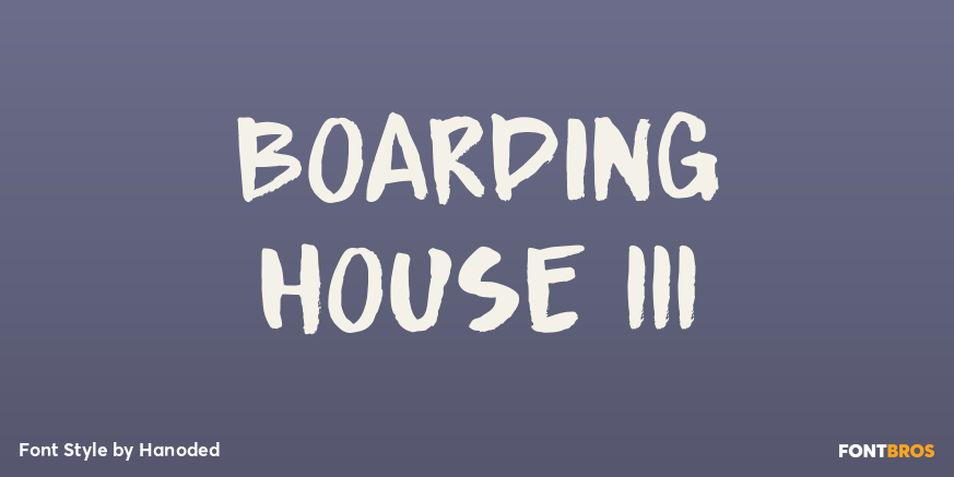Boarding House III Poster