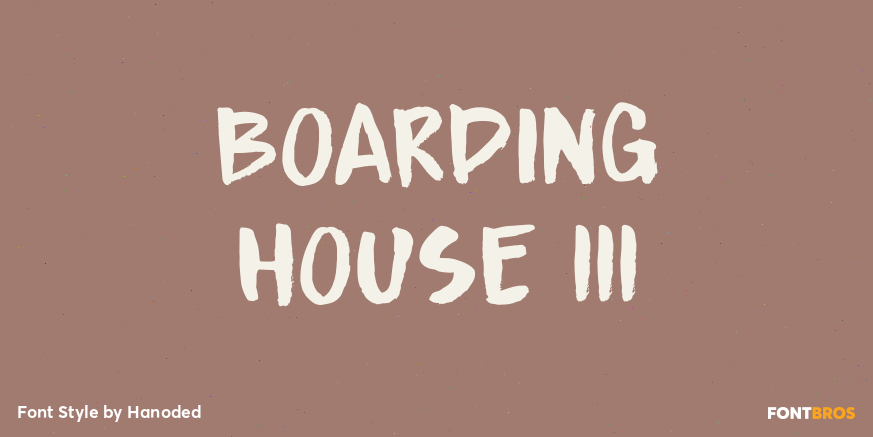 Boarding House III Poster