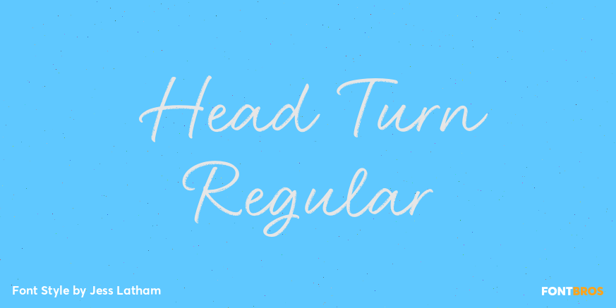 Head Turn Regular Poster