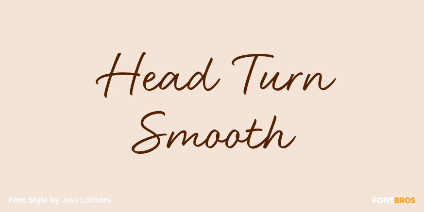 Head Turn Smooth Poster