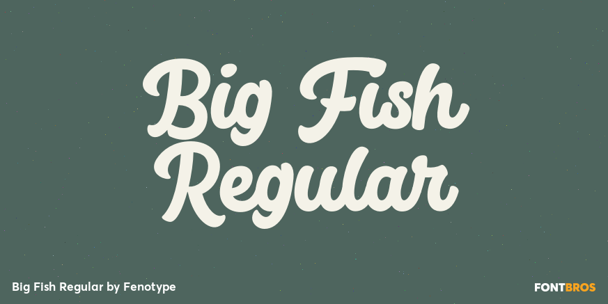 Big Fish Regular Poster