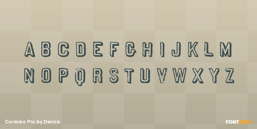 Cordoba Pro Font Poster #1