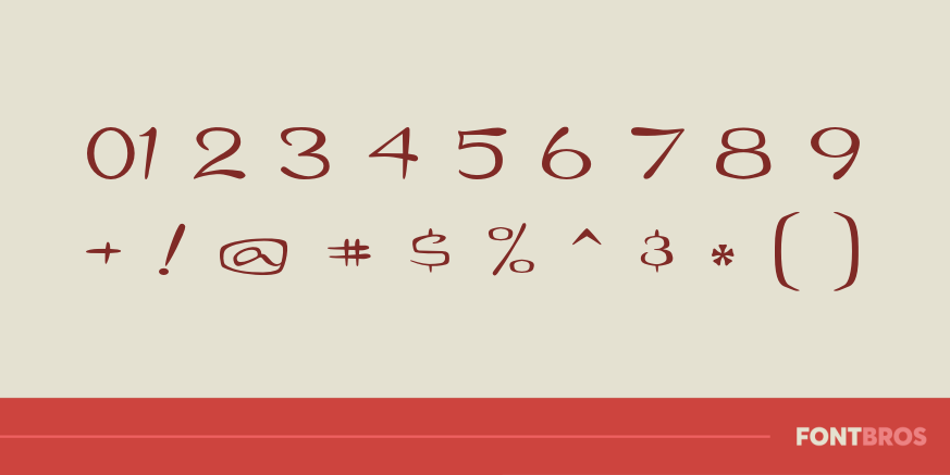 Kitchenette Font Poster #4