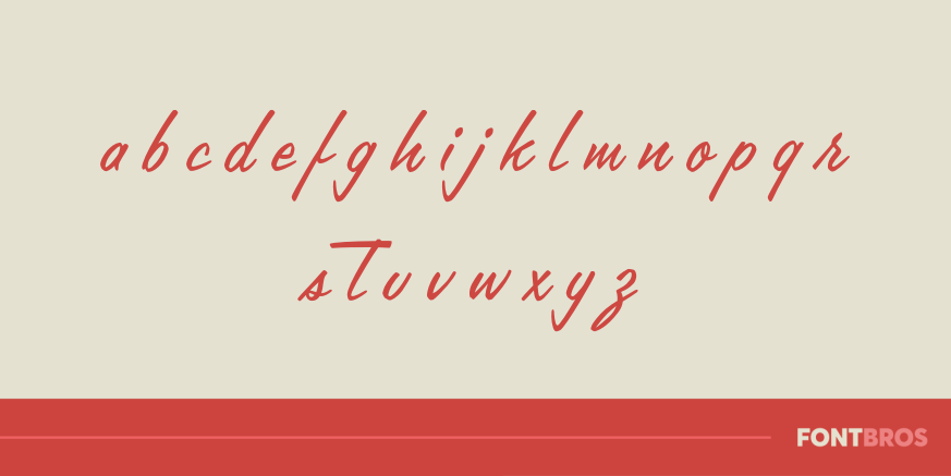 Lamplighter Script Font Poster #3