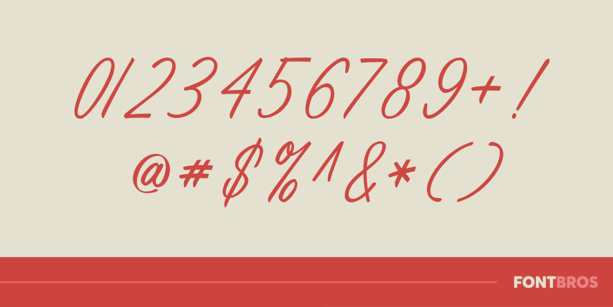 Lamplighter Script Font Poster #4