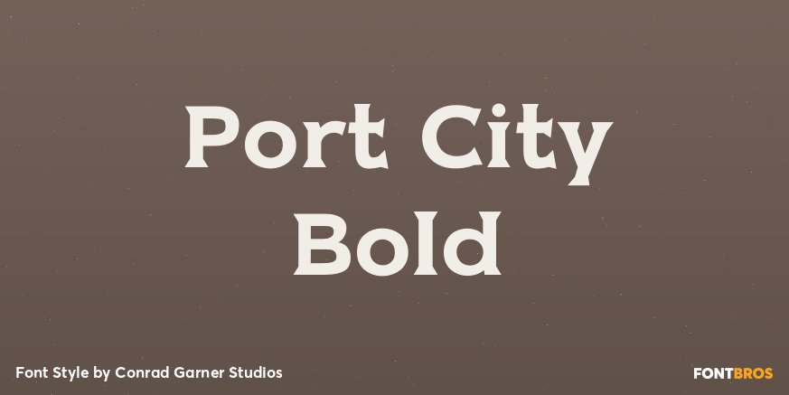 Port City Bold Poster
