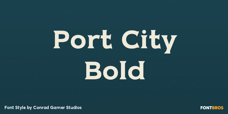 Port City Bold Poster
