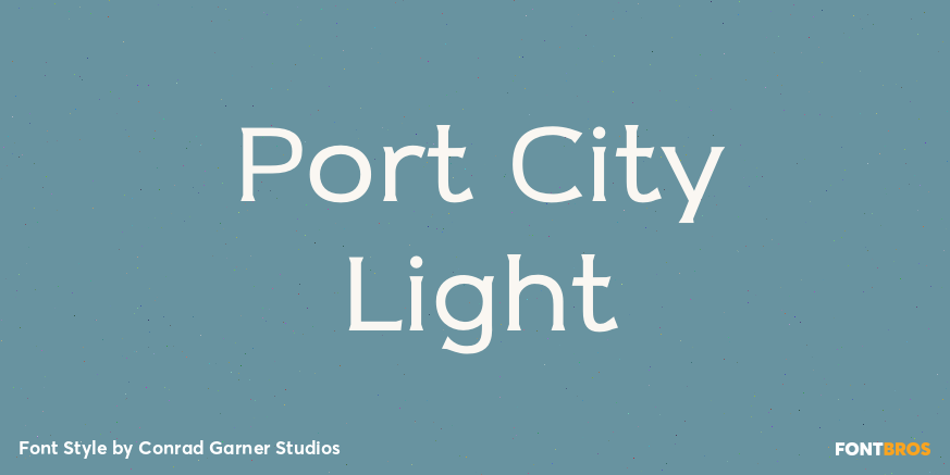 Port City Light Poster
