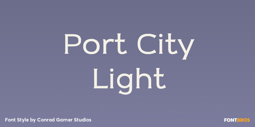Port City Light Poster
