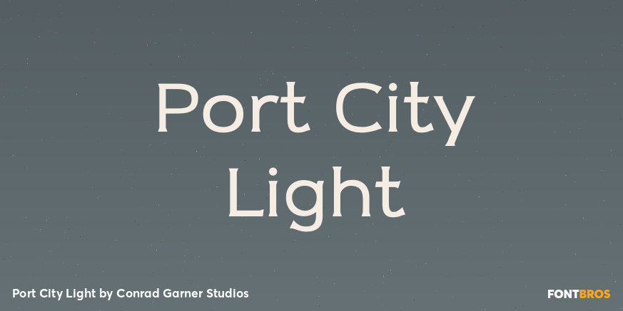 Port City Light Poster