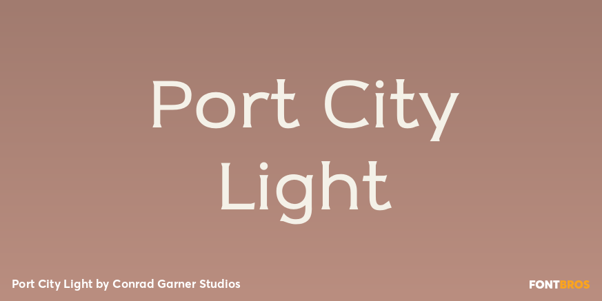 Port City Light Poster