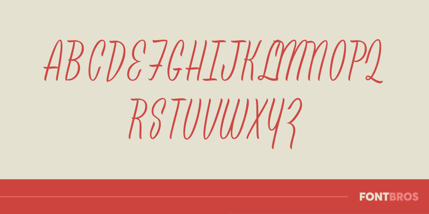 Leisure Script Font Poster #1