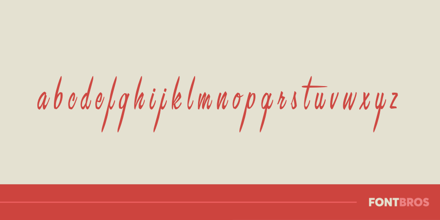 Leisure Script Font Poster #1