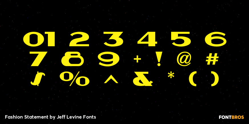 Fashion Statement Font Poster #4