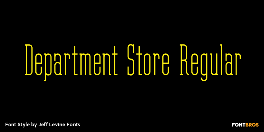 Department Store Regular Poster