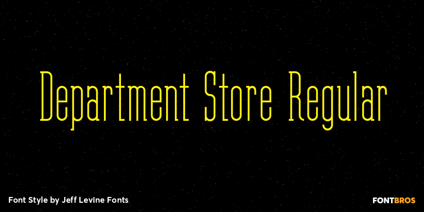 Department Store Regular Poster