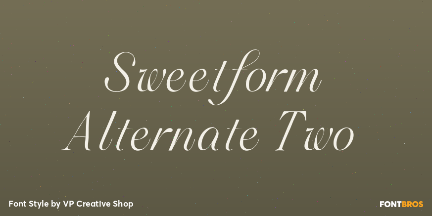 Sweetform Alternate Two Poster