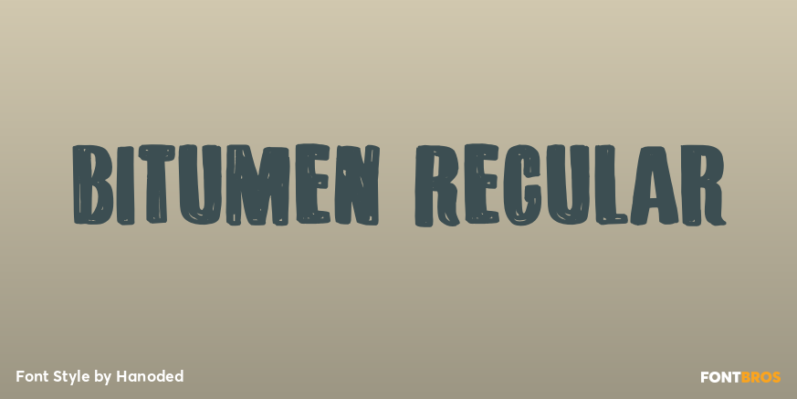 Bitumen Regular Poster