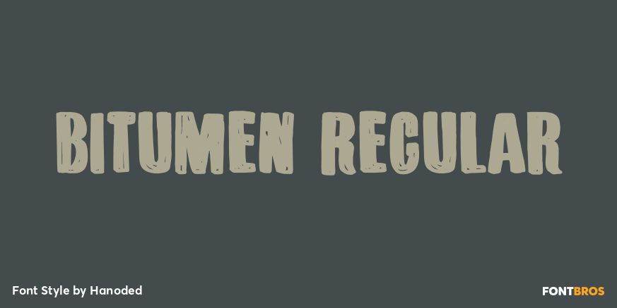 Bitumen Regular Poster