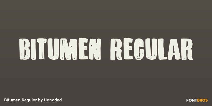 Bitumen Regular Poster