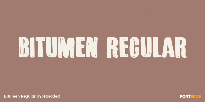 Bitumen Regular Poster
