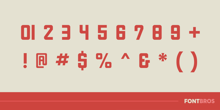 Milwaukee Font Poster #4