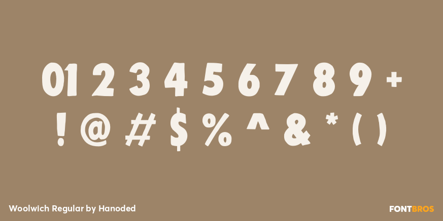 Woolwich Regular Font Poster #4