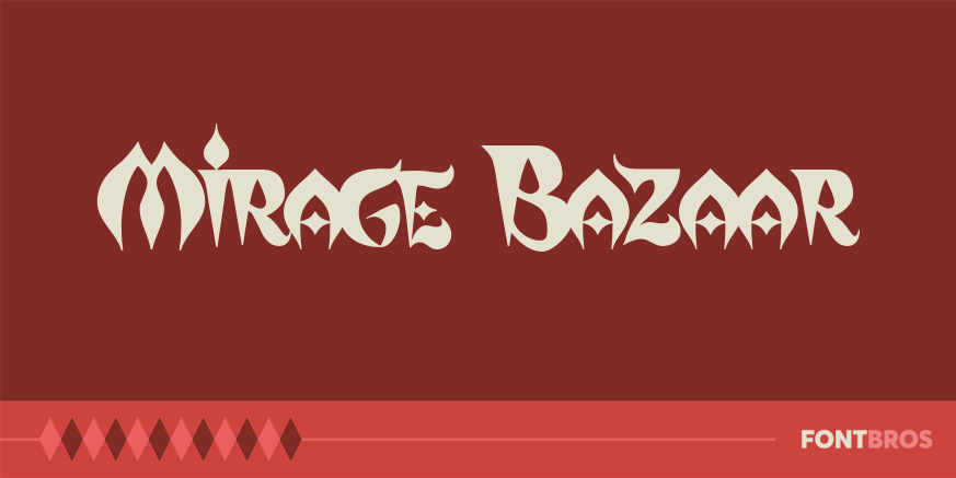 Mirage Bazaar Poster