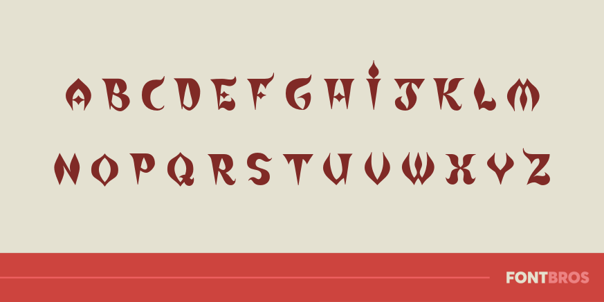 Mirage Bazaar Font Poster #3