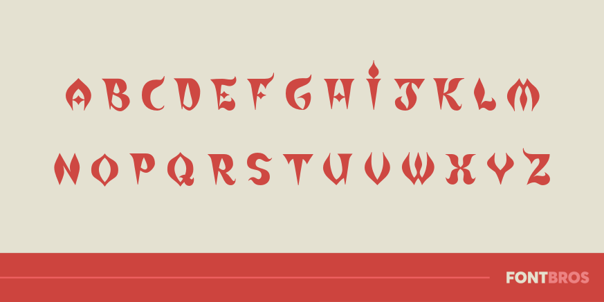 Mirage Bazaar Font Poster #1