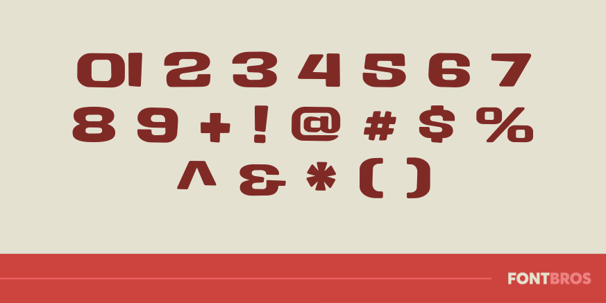 Motel King Font Poster #1