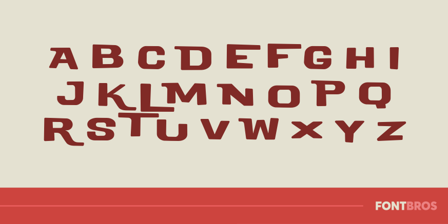 Motel King Font Poster #2