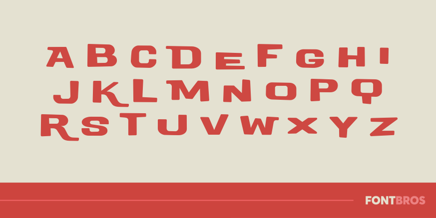 Motel King Font Poster #3