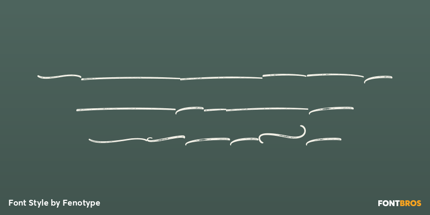 Sonder Print Extras Font Poster #1