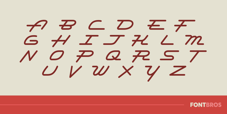 Permanent Waves Font Poster #1