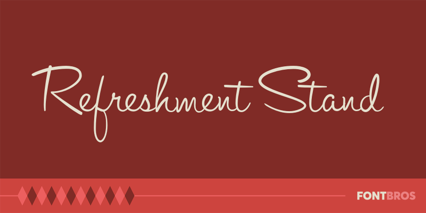 Refreshment Stand Poster