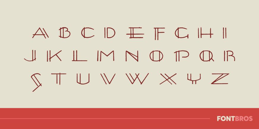 Regulator Font Poster #3