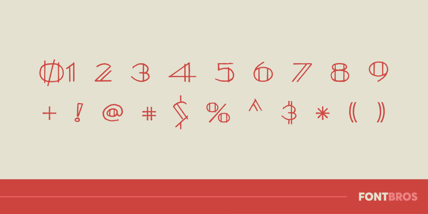 Regulator Font Poster #4