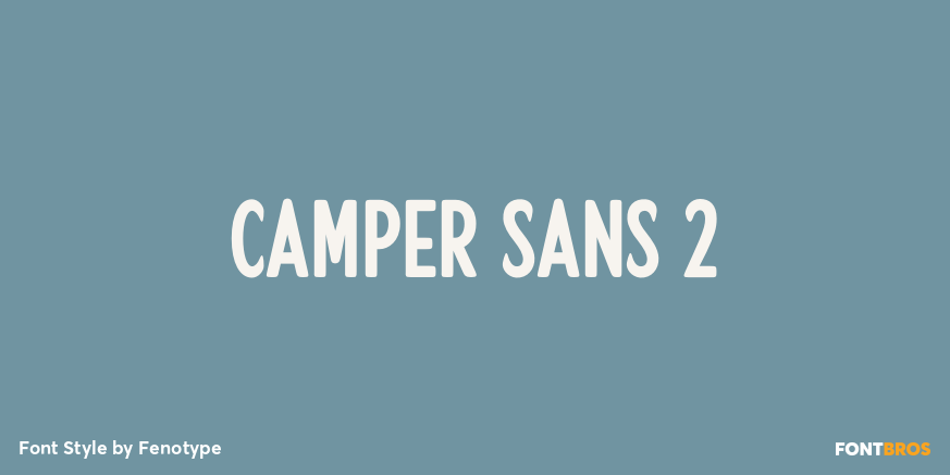 Camper Sans 2 Font Poster #1